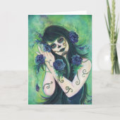 Adelita Tag der Toten Karte von Renee L. Lavoie (Vorderseite)