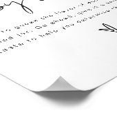 ADELLA Boho rät das Baby Food Baby Shooting Game Poster (Ecke)