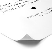 ADELLA Edgy Modern Minimalistisch Confetti Toss Si Poster (Ecke)