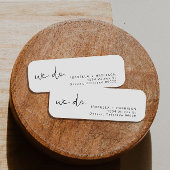 Adella Edgy Moderne Minimalistische Rücksendeadres