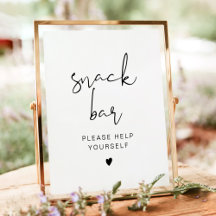 ADELLA Edgy Moderne Minimalistische Snack Bar