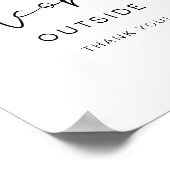 ADELLA Edgy Modernes Minimalistisches Alkoholfrei Poster (Ecke)