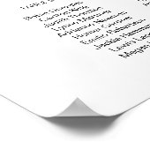 ADELLA Edgy Modernes Minimalistisches Seekarten-Po Poster (Ecke)