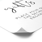 ADELLA Edgy Secret Santa Gifts Zeichen Poster (Ecke)