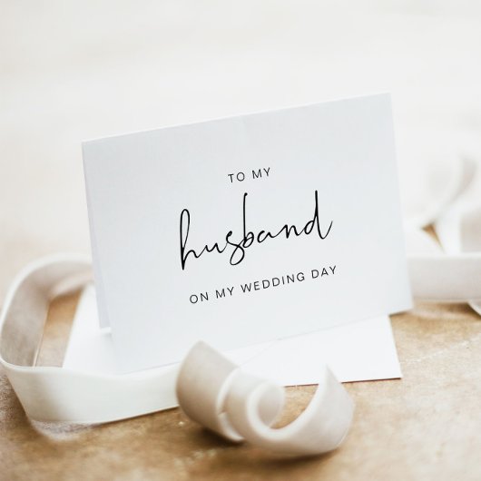 ADELLA für mein Ehemann auf meiner Tageskarte Dankeskarte