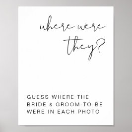 ADELLA Minimalistisch, wo sie unterschrieben haben Poster