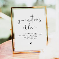 ADELLA Minimalistische Generationen von Liebe Hoch