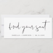 ADELLA Modern Minimal für den Sitzplatz der Kopfka Einladung (Vorderseite)