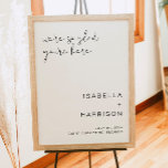 ADELLA - Moderne Minimalistische Hochzeit Poster<br><div class="desc">Dieses Hochzeitsvorlagendesign besticht durch einen modernen edlen Schriftart und ein puristisches minimalistisches Design. Editieren Sie einfach die *most*-Formulierung,  um Ihren Wünschen gerecht zu werden. Farben sind zu 100% editierbar.</div>