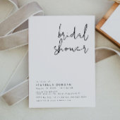 ADELLA Modernes Minimalistisches einfaches Brautpa Einladung