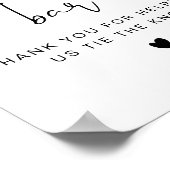 ADELLA Modernes Minimalistisches Pretzel Bar Table Poster (Ecke)