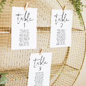 ADELLA Vertikale, moderne Minimal-Tischplatine Einladung