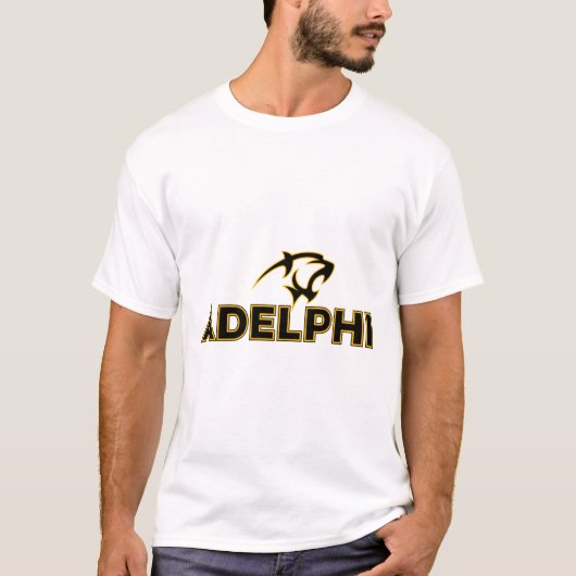 Adelphi Panthers, Logo der Universität Adelphi T-Shirt (Vorderseite)