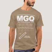 Aden Adde International Airport MGQ T - Shirt (Vorderseite)