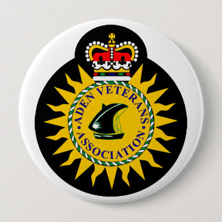 Aden-Veteranen-Vereinigungsknopf Button