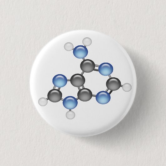Adenin Button (Vorderseite)
