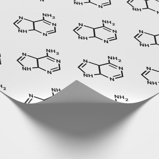Adenin Geschenkpapier (Ecke)