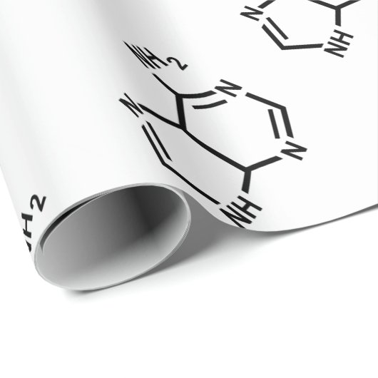 Adenin Geschenkpapier (Rolleneckpunkt)