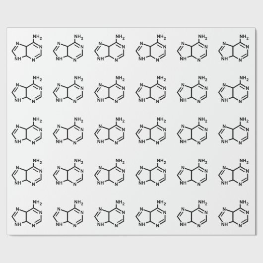 Adenin Geschenkpapier (Flach)