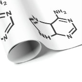 Adenin Geschenkpapier (Rolleneckpunkt)