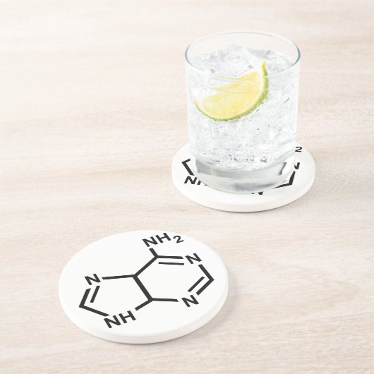 Adenin Sandstein Untersetzer (Seite)