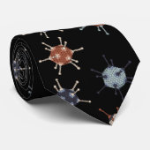 Adenoviren in Schwarz Krawatte (Gerollt)