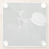 Adern eines Blattes Glasuntersetzer (Rückseite)