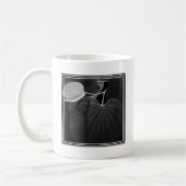 Adern eines Blattes Kaffeetasse (Links)