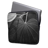 Adern eines Blattes Laptopschutzhülle (Vorderseite Links)