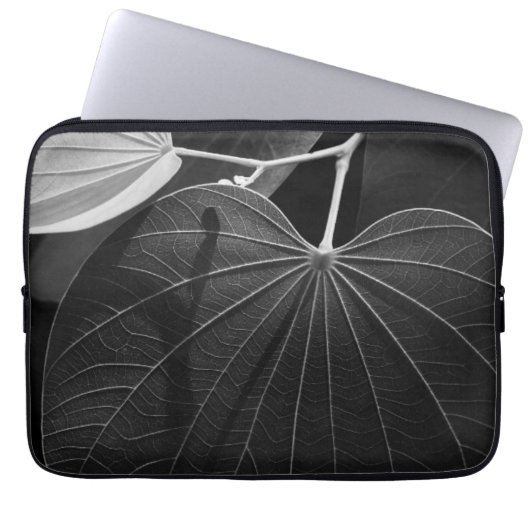 Adern eines Blattes Laptopschutzhülle (Vorderseite)