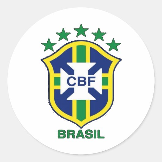 Adesivo Brasil Runder Aufkleber (Vorderseite)