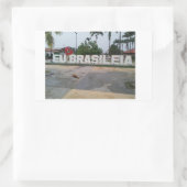 Adesivo Brasileia Rechteckiger Aufkleber (Tasche)