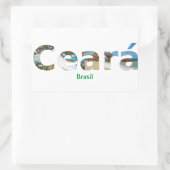 Adesivo Ceará Rechteckiger Aufkleber (Tasche)