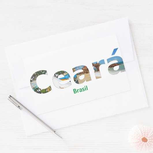 Adesivo Ceará  Rechteckiger Aufkleber (Umschlag)