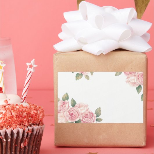 Adesivo Dekoration Rechteckiger Aufkleber (Party)