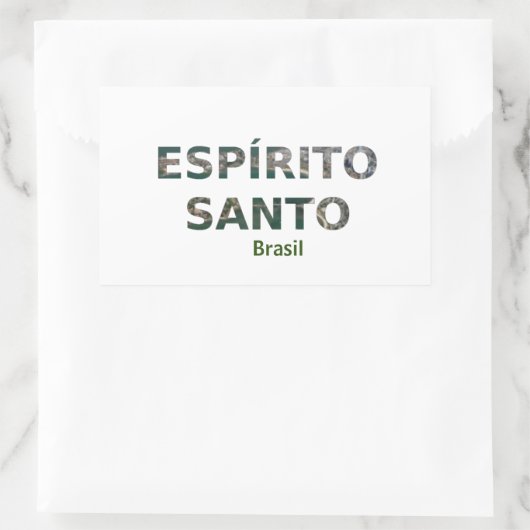 Adesivo Espírito Santo Rechteckiger Aufkleber (Tasche)