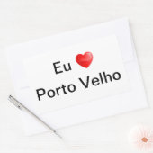 Adesivo eu amo Porto Velho Rechteckiger Aufkleber (Umschlag)