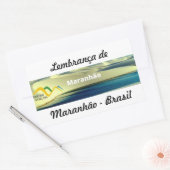 Adesivo lembrança de Maranhão Rechteckiger Aufkleber (Umschlag)