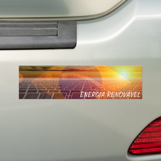Adesivo para carro ENERGIA RENOVÁVEL Autoaufkleber (Auf Auto)