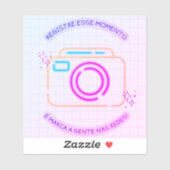 Adesivo personalizado aufkleber (Blatt)