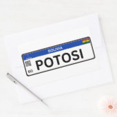 Adesivo Potosi Mercosur Rechteckiger Aufkleber (Umschlag)