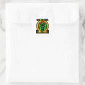 Adesivo Powerful Reggae Runder Aufkleber (Tasche)