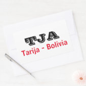 Adesivo Tarija Bolivia Rechteckiger Aufkleber (Umschlag)