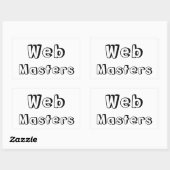 Adesivo WebMasters Rechteckiger Aufkleber (Blatt)