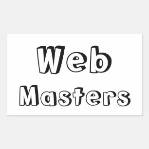Adesivo WebMasters Rechteckiger Aufkleber