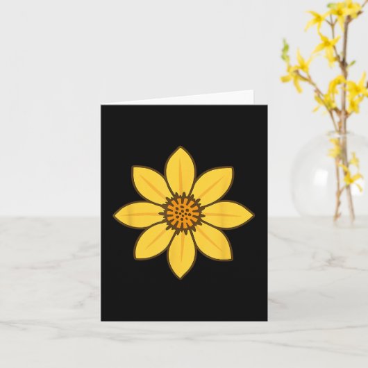 Adey Abeba Blume Äthiopisch Habesha Neujahr Enkuh Karte (Gelbe Blume)