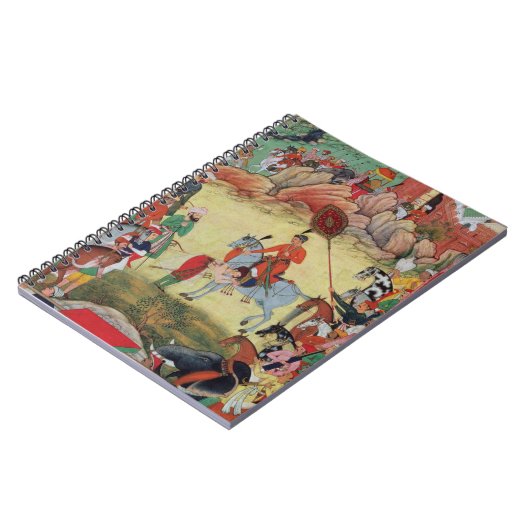 Adham Khan, der Akbar Ehrerbietung bei Sarangpur, Notizblock (Linke Seite)