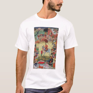 Adham Khan, der Akbar Ehrerbietung bei Sarangpur, T-Shirt