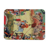 Adham Khan ehrt Akbar in Sarangpur, Ce Magnet (Horizontal)