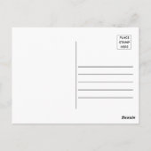 ADHD Advocacy Ribbon Postkarte (Rückseite)